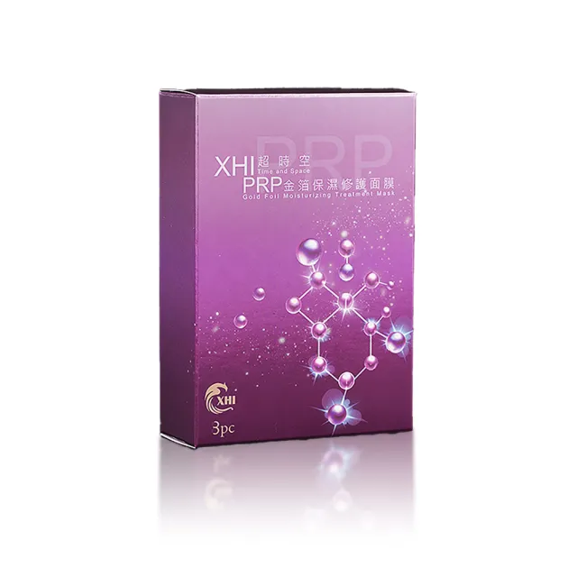 【XHI】XHI 超時空PRP金箔保濕修護面膜_3片/盒(ANCOORA+專利配方 保濕亮白 撫平細紋)
