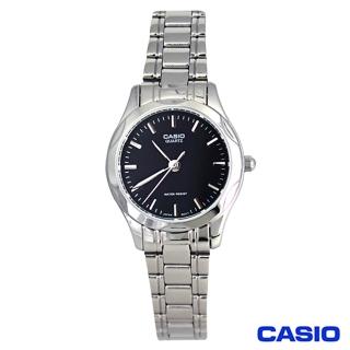 【CASIO 卡西歐】淑女簡約鋼帶錶(LTP-1275D-1A)