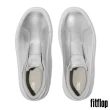 【FitFlop】RTG 套穿式皮革休閒鞋-女(銀色)