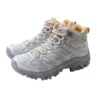 【MERRELL】MERRELL MOAB 3 MID WP 健行運動鞋 黃金大底 霧灰色 女鞋 ML038792 no388