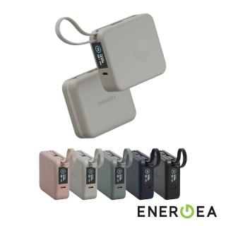 【Energea】MagPac Mini Plus 10000mAh 1孔 USB-C to USB-C PD20W 磁吸帶線行動電源(智慧手錶充電/WH標示)