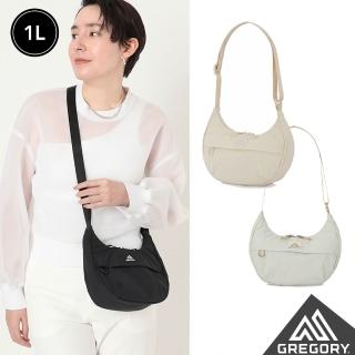 【Gregory】1L SUSZY HALFMOON 肩背包 烏木黑 象牙白 岑樹灰(防潑水 輕便 舒適背帶 鑰匙扣 手提包)