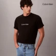 【CALVIN KLEIN】官方旗艦館CK Calvin Logo 圓領上衣_白色