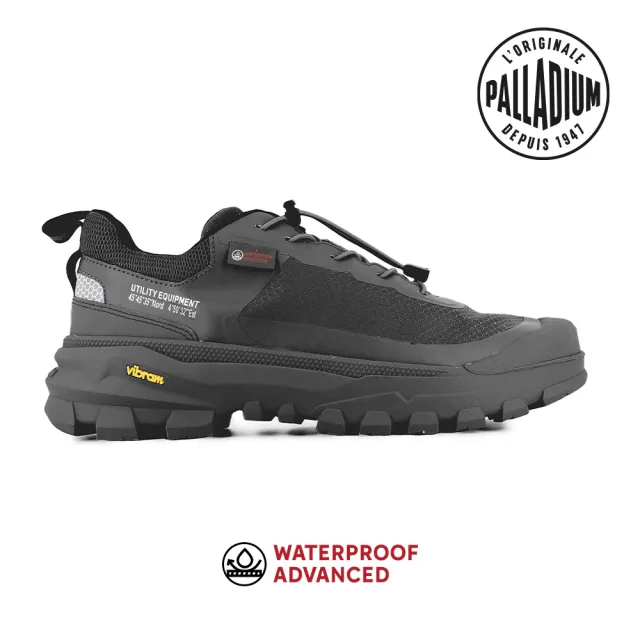 【Palladium】PALLARIDER LO TX WPA黃金大底赤標低筒防水鞋/休閒鞋-男鞋/女鞋-黑(79538-008-M)