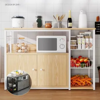 【HORLA生活家居】櫥櫃 儲物收納櫃(廚房櫃 儲物櫃 廚房收納櫃 收納架 櫥防櫃子)