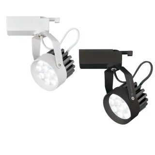 【DanceLight 舞光】15W LED 微笑軌道燈-時尚白/貴族黑4入組(LED-TRSM15DR3/NR3/WR3)