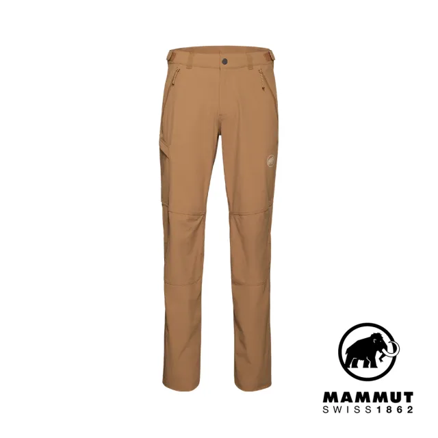 【Mammut 長毛象】Runbold IV Pants 防曬彈性健行長褲 黏土棕 男款 #1022-02580