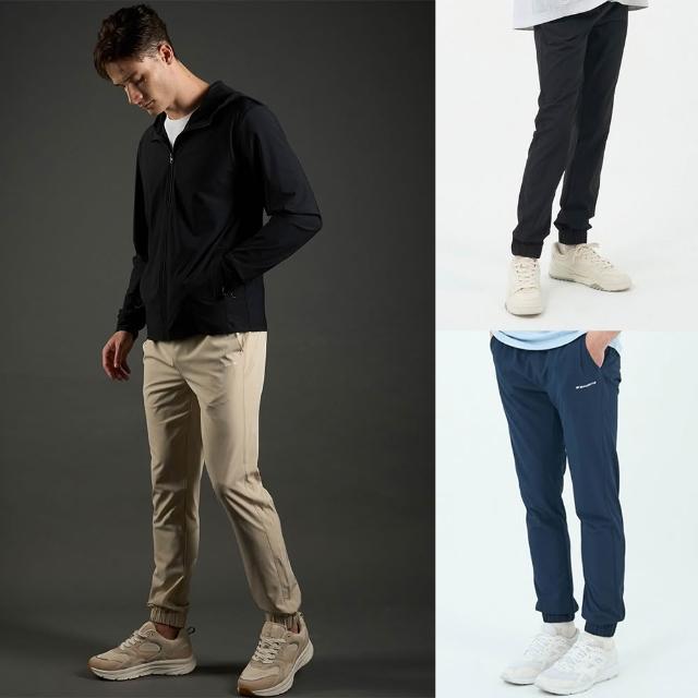 【GIORDANO 佐丹奴】男女裝 防曬抗UV冰涼感束口褲 3M吸濕排汗褲(多色任選)