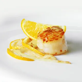 【急鮮配-優鮮配】大顆北海道原裝生食級M干貝1盒(1kg/約26顆/盒-凍)