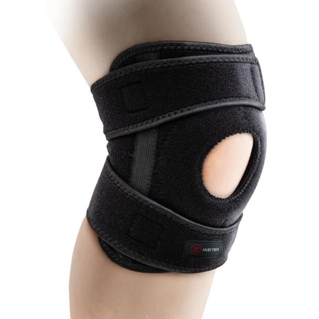 【輝葉】石墨烯可調式透氣竹炭護膝1入 HY-9901A-C(添加石墨烯最新升級/吸濕排汗/高支撐護膝)