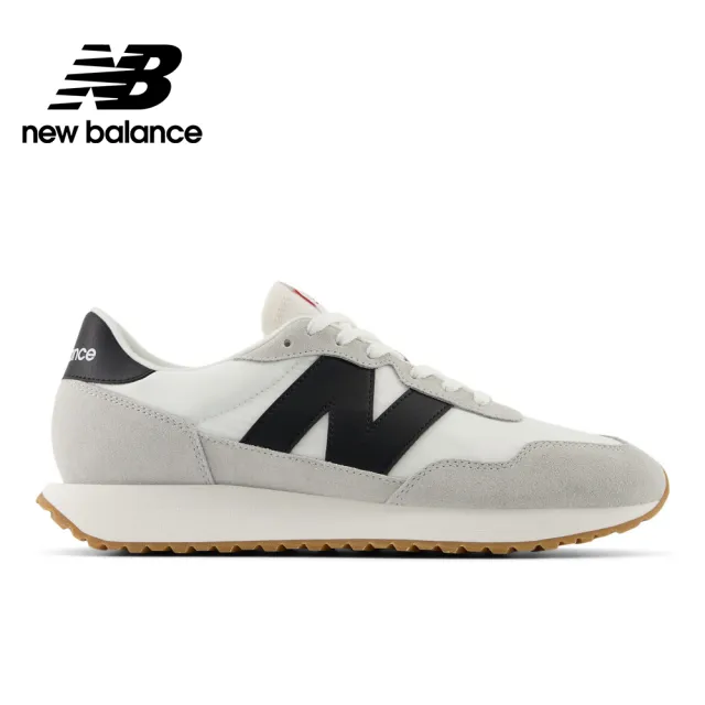 【NEW BALANCE】NB 237復古鞋/運動鞋_MS237CI-D_中性_白灰黑