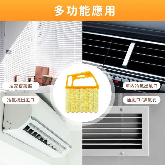 【工具王】買一送一 窗戶刷 車用清潔刷 清潔刷 百葉窗刷子 冷氣刷子 冷氣清潔刷(630-BCB*2 百葉窗除塵刷)