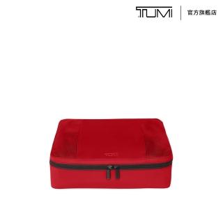 【TUMI】TUMI TRAVEL ACCESS. 收納立方袋（中）-TUMI 經典紅(TUMI 官方旗艦店)