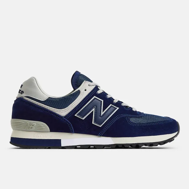 【NEW BALANCE】紐巴倫 576 男 運動休閒鞋 復古鞋 英國製 麂皮 穿搭 深藍(OU576ANN)
