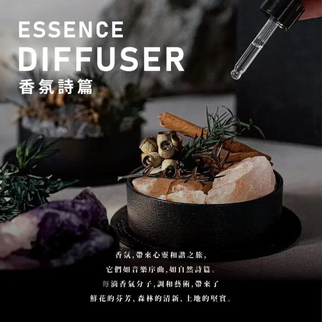 【Les nez 香鼻子】水晶香氛能量寶盒禮盒組(運財、愛情、和諧、療癒、悟性、智慧 母親節禮物)