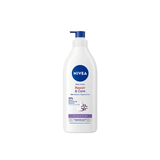 【NIVEA 妮維雅】新品上市★極潤低敏修護乳液-無香版500ml(身體乳液/溫和舒緩/乾燥敏感)
