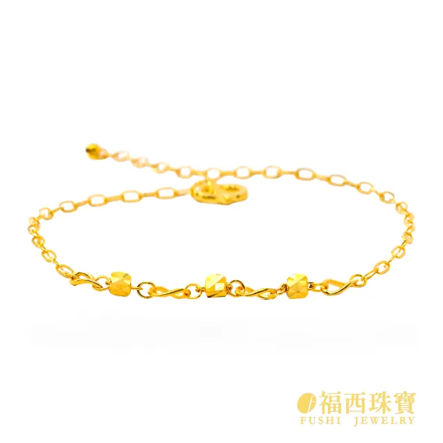【福西珠寶】黃金手鍊 月光維羅娜黃金手鏈 (金重0.55錢正負0.03錢) 韓系手鍊