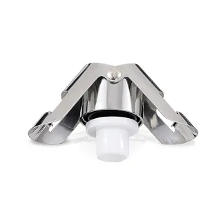 強力密封蓋 香檳瓶塞 瓶蓋 酒瓶塞子 紅酒瓶蓋 紅酒開瓶 雙扣式不鏽鋼紅酒塞(按壓式酒瓶塞 630-WP01S)