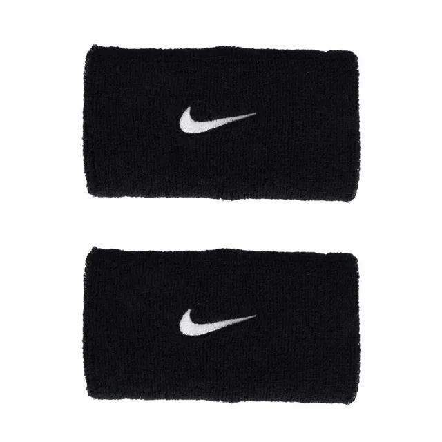 【NIKE 耐吉】SWOOSH CLASSIC加長腕帶-一雙入 運動護腕 籃球 網球(N1012406010OS)