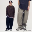 【plain-me】男女款 OOPLM 吸濕排汗立體剪裁錐寬褲 OPM4008-252(褲子 寬褲 休閒褲 長褲 男女褲)