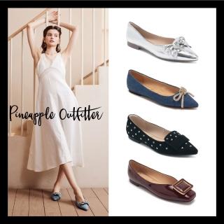 【Pineapple Outfitter】】氣質百搭釦飾/蝴蝶飾娃娃鞋(任選均一價)