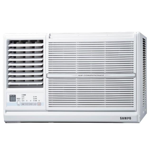 【SAMPO 聲寶】空調速配★北區★3-5坪110V五級定頻左吹窗型冷氣(AW-PC122L)