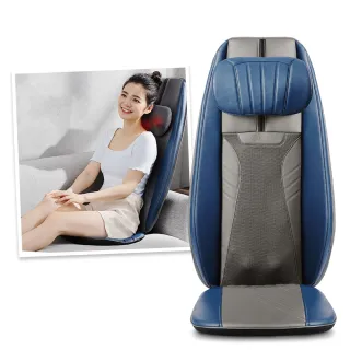 【輝葉】雙核心四手深捏按摩坐墊 椅墊 靠墊(加熱/升降滾輪/肩頸按摩 HY-656)