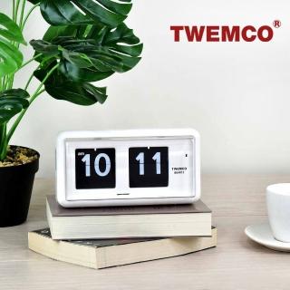 【TWEMCO】QT-30 翻頁鐘 時鐘 桌放 壁掛兩用(共9色)