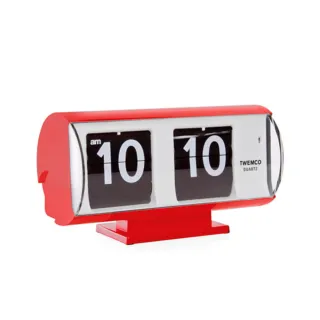 【TWEMCO】QT-30T 翻頁鐘 時鐘 復古半圓(共5色)