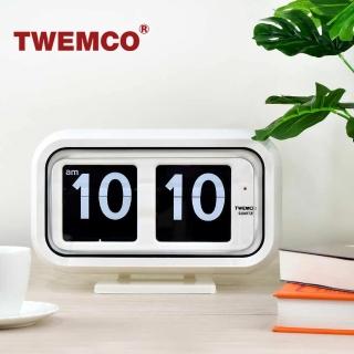 【TWEMCO】BQ-58 翻頁鐘 時鐘 桌放 壁掛兩用(共2色)
