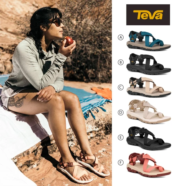 【TEVA】男/女涼鞋 交叉織帶磁扣運動涼鞋/雨鞋/水鞋 Hurricane Terra Dactyl 原廠(多款任選)