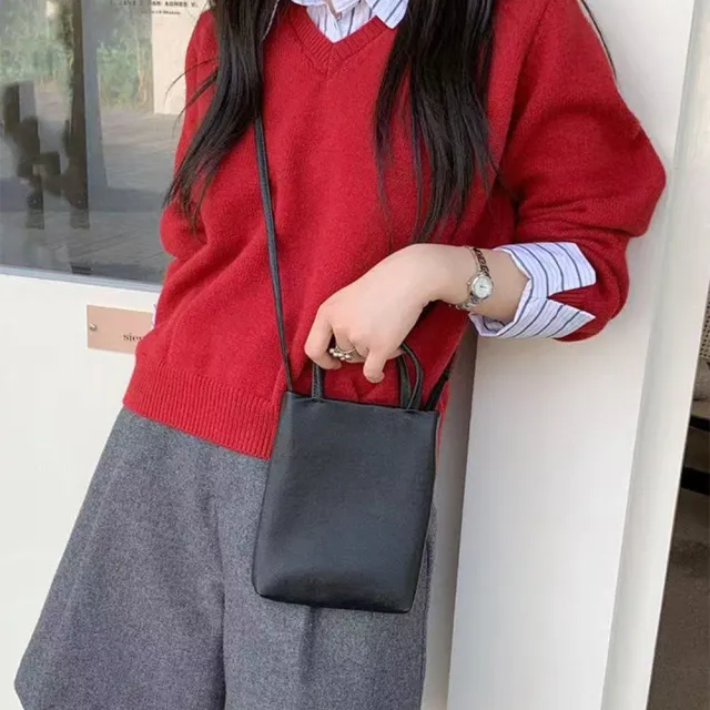 【LEEHER】雙11 真皮小包/包包/小方包/手機包/側背包/日常包/簡約百搭/牛皮側背包