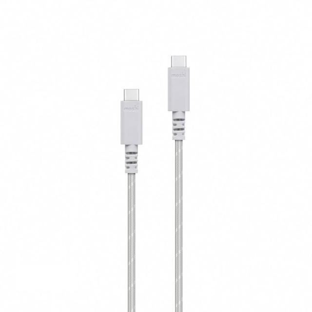 【moshi】Integra USB-C to USB-C 240W/480Mbps 充電傳輸編織線(1.2m Type-C iPhone充電線)