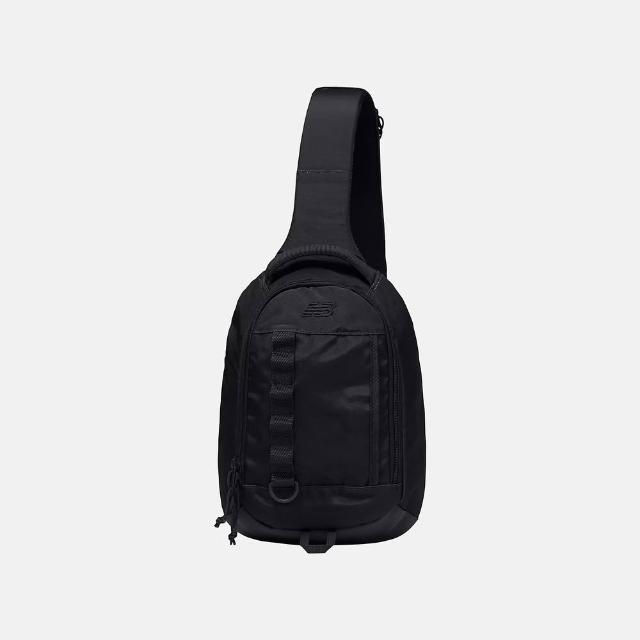 【NEW BALANCE】Athletics Sling Bag 單肩包 中性款 黑色 背包 側背(LAB53518BK)