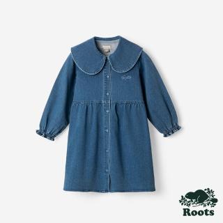 【Roots】Roots 大童-DENIM 洋裝(藍色)