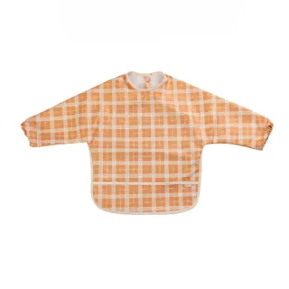 【GRECH&CO】防水長袖圍兜(兒童圍兜 嬰兒圍兜 畫畫衣 罩衣)