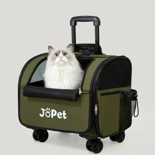【JoPet】寵物拉桿背包 PicoRoll皮可羅 JPC01(多功能 可上三鐵)