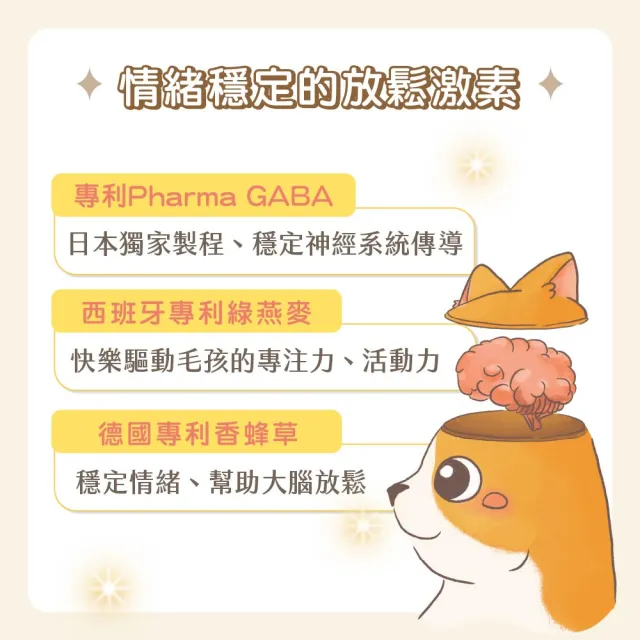 【GOODMO 歸毛家族】Good寶系列-舒壓寶30包*4罐(寵物 保健品 情緒舒壓 貓 狗)