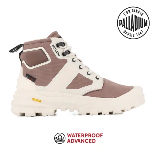 【Palladium】PALLARIDER ZIP WPA黃金大底拉鍊赤標防水靴/防水鞋-男鞋/女鞋-咖啡/奶白(79542-213-M)