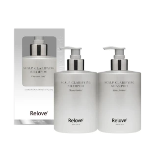 【Relove】107酵萃 蓬鬆控油淨化頭皮洗髮精450mlx2入組(峽灣森林/莫內花園 雙效控油 雙益酵母配方)