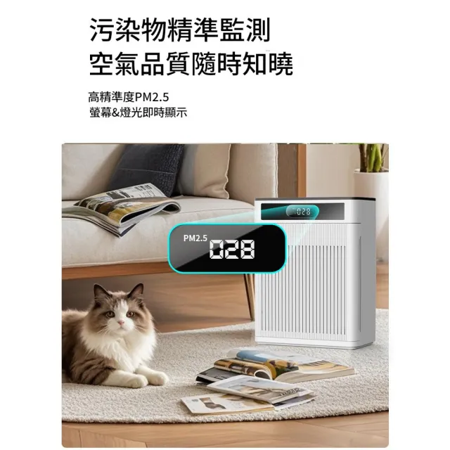 【IPSKY】全自動寵物空氣清淨機-濾網兩套(專用吸浮毛 殺菌除臭 負離子空氣凈化器 寵物清淨機 寵物吸毛機)
