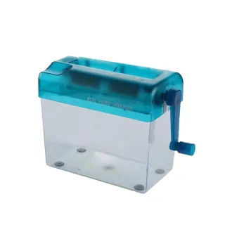 【CITY STAR】家用迷你手動式碎紙機(細段切條保護隱私)