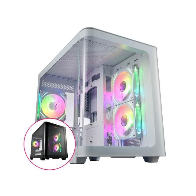 【華碩平台】i7二十核RTX5060Ti 16G Win11{皓天騎士W}電競機(i7-14700F/B760/32G D5/1TB/WiFi6)