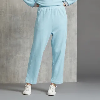 【YVONNE 以旺傢飾】雙色提花長褲-冰島藍