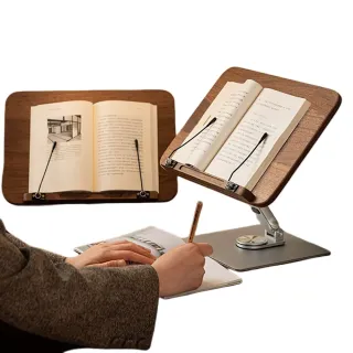 【佳美多】看書架 閱讀架 讀書架 電腦支架 讀書支架 平板支架 可折叠支架(可升降 多功能書立架 自由調節)