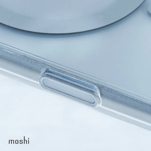 【moshi】iGlaze 磁吸透明保護殼 for iPhone 17 Pro Max(兼容MagSafe 手機殼)