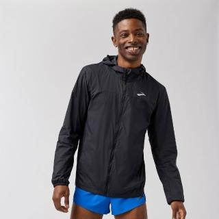 【BROOKS】男 Canopy 便攜外套 經典黑(211564052)