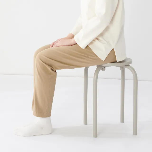 【MUJI 無印良品】鋼製可堆疊椅凳 約寬28.5x深28.5x高45cm(任選5入組)