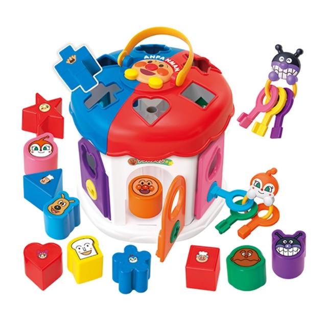 【ANPANMAN 麵包超人】官方商店  麵包超人 智育拼圖鑰匙屋