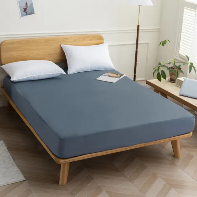【ALAI寢飾工場】贈保潔枕套 100%防水保潔墊  加高型38公分(單人/雙人/加大 均一價 台灣製透氣防螨)